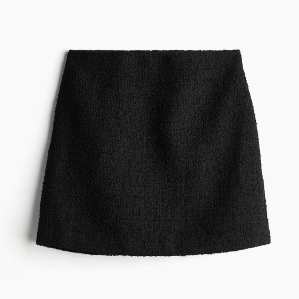 H&M Black Mini Skirt Size 4